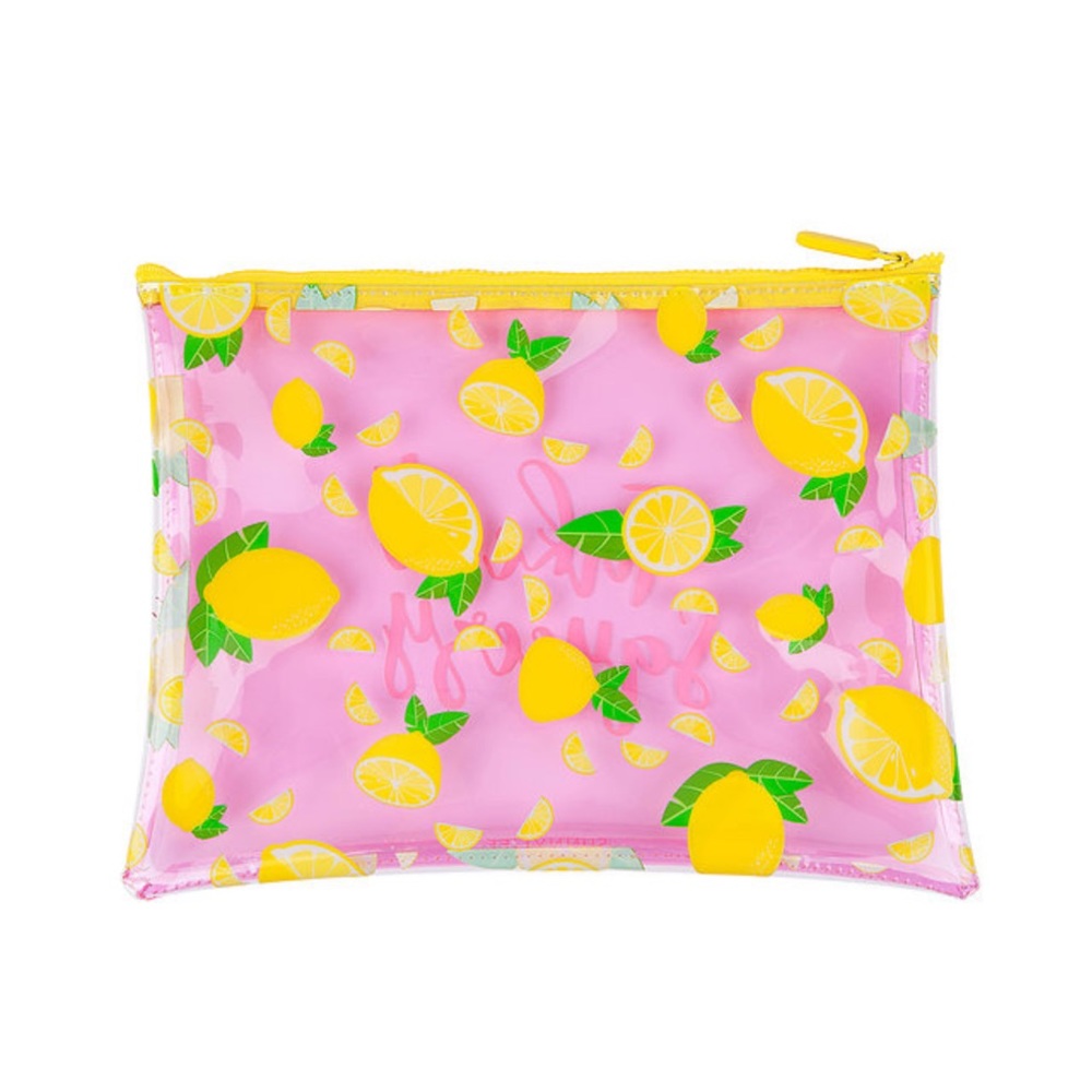 See Thru Pouch Lemon